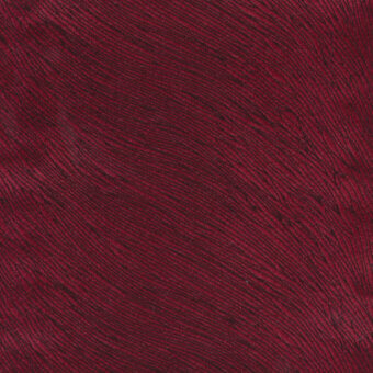 Burgundy fabric sample with diagonal ribbing, dense weave texture, 725 g weight, consistent color, and directional thread pattern displayed.